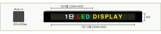 LAMP 420mm (420×420) 1단